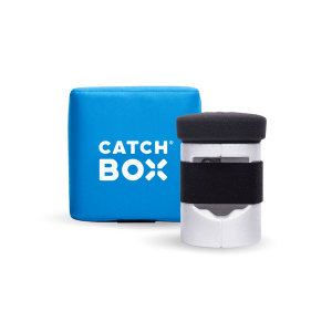 Catch box is a throwable radio microphone which can be thrown into audiences and is soft in touch.