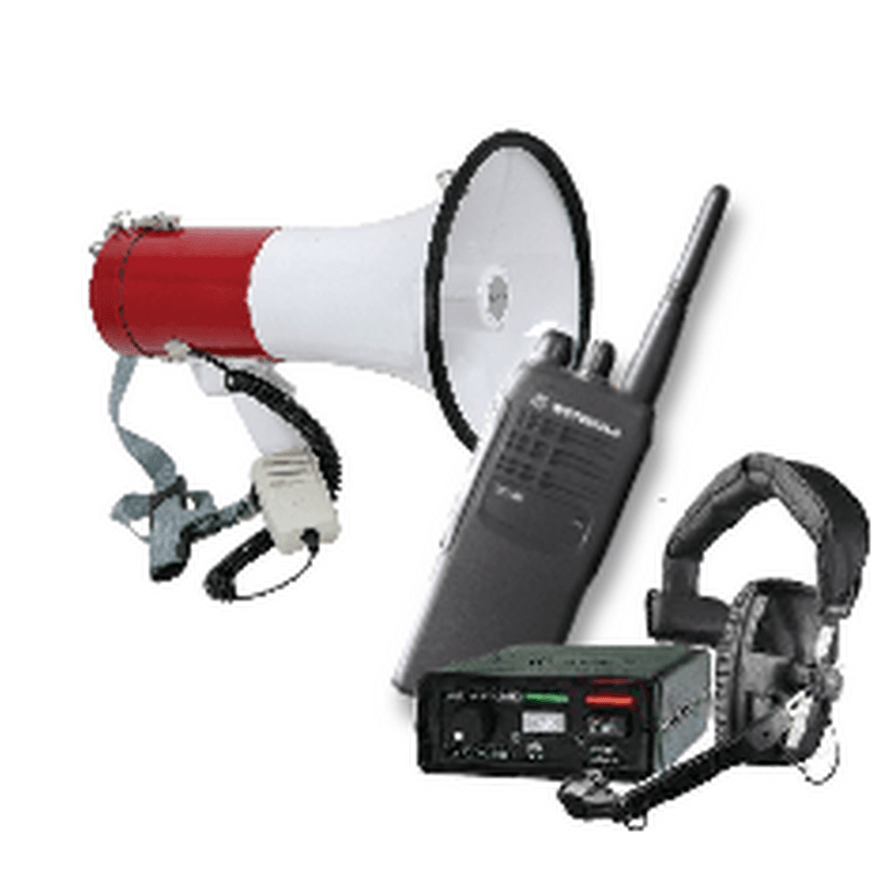 communication equipment in rental range