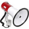 30w red and white megaphone