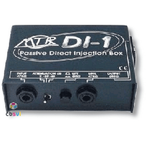 Passive Direct Injection box to plug a jack from a piano or guitar into an XLR mixing desk