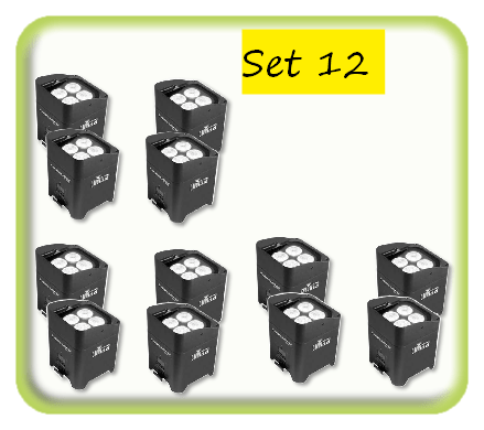 12 battery uplight package