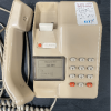 British telecom cream viscount wired telephone
