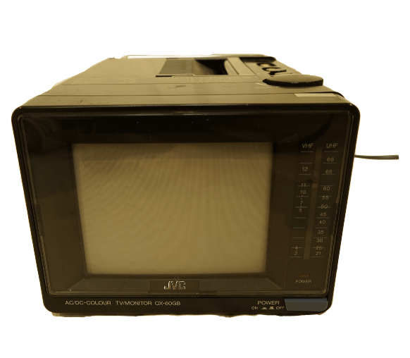 Jvc colour portable crt tv