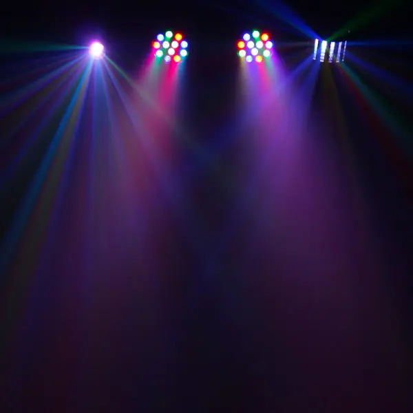 Disco bar lights hire diy effect1