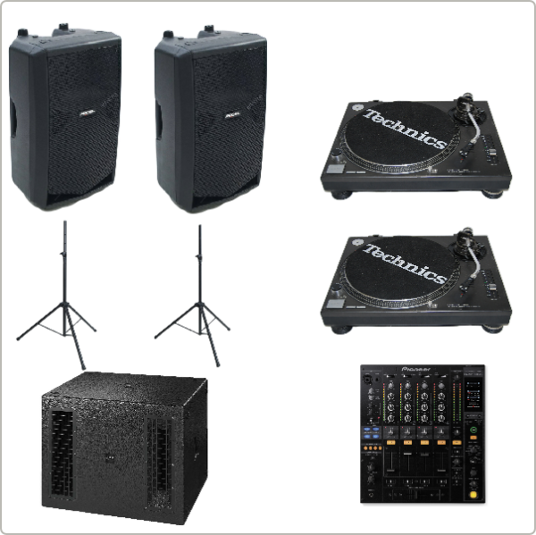 Retro decks speaker package